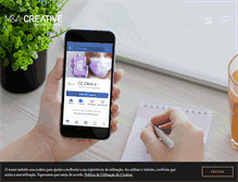 Tablet Screenshot of creative.grupoma.eu